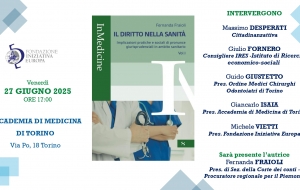 27 giugno 2025. Presentazione del libro &quot;Il diritto nella sanità&quot;