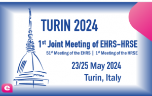 23-25 maggio 2024. 1st Joint meeting of EHRS-HRSE